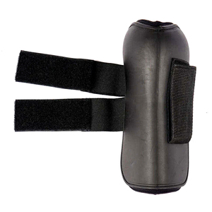 Botas de Protección para Tendones de Caballos, Personalizables, para Deportes Ecuestres, Malla y Neopreno, Protección para Patas, Color Negro - Product Image 3
