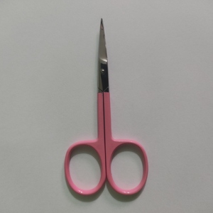 Tijeras Curvas Personalizadas de Acero Inoxidable para Manicura y Cejas con Cuidado de Cutículas para Arte de Uñas - Product Image 6