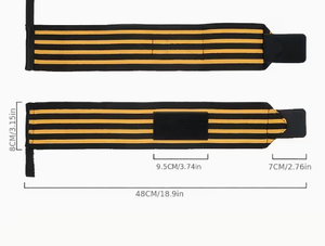 Attelle de poignet réglable en néoprène avec fermeture auto-agrippante, légère, protection professionnelle pour la musculation - Product Image 4