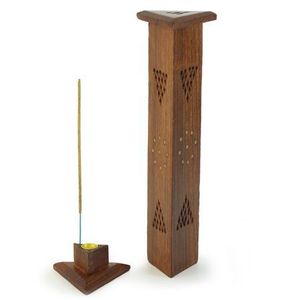 Elegant Wooden <b>Incense</b> <b>Holder</b> For Bakhoor Oud Resin Aromatic Fragrance Religious Prayer Home Decoration - Product Image 1