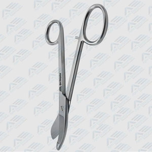 Ciseaux orthopédiques médicaux excentriques pour pansements, ciseaux à plâtre Bruns, ciseaux chirurgicaux de haute qualité - Product Image 4