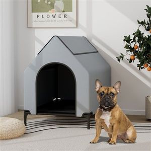 25 \ "X 36 \" casa di animali domestici di lusso con finestre eleganti mobili per animali domestici - Product Image 5