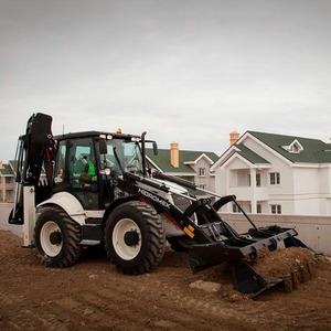 Chargeuse-pelleteuse Hidromek robuste offrant une forte force de pelotage, une mobilité 4x4, une hydraulique puissante et des performances de travail stables - Product Image 2