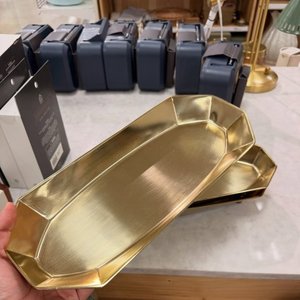 Plateau de service décoratif en métal Jaffs Exports JE422 Trend Ultimate Favorite, plat en aluminium poli pour fruits - Product Image 3