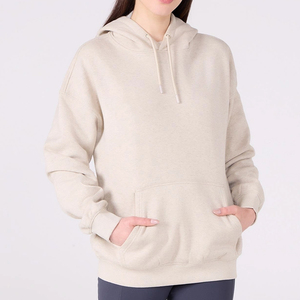 เสื้อฮู้ดดี้ผ้าฟลีซหนาน้ำหนักมากทรงปกติสำหรับผู้ชาย พิมพ์โลโก้ได้ตามต้องการ ขายส่ง แห้งเร็ว มีกระเป๋าเสื้อ ทรงไหล่ตก สไตล์สตรีทแวร์ - Product Image 1