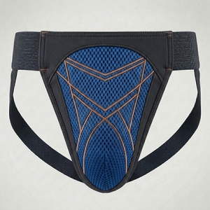 Protection inguinale pour homme en cuir PU de haute qualité, réglable, pour Taekwondo et MMA. - Product Image 1