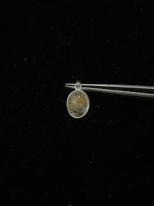 Pendentif en argent 925 avec rutile doré naturel - Product Image 4