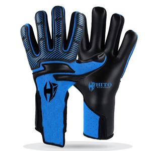 Guantes de Portero Personalizados de Alto Rendimiento OEM, Palma Delantera de 4mm de Látex Alemán, Dorso con Relieve e Inyección de Silicona, Corte Híbrido - Product Image 1