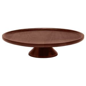 Handmade Eco-Friendly Wooden Cake Stand Glass Reusable Dishwasher Safe Custom Size for Home Restaurant Use-Wholesale Exporter - Product Image 1
