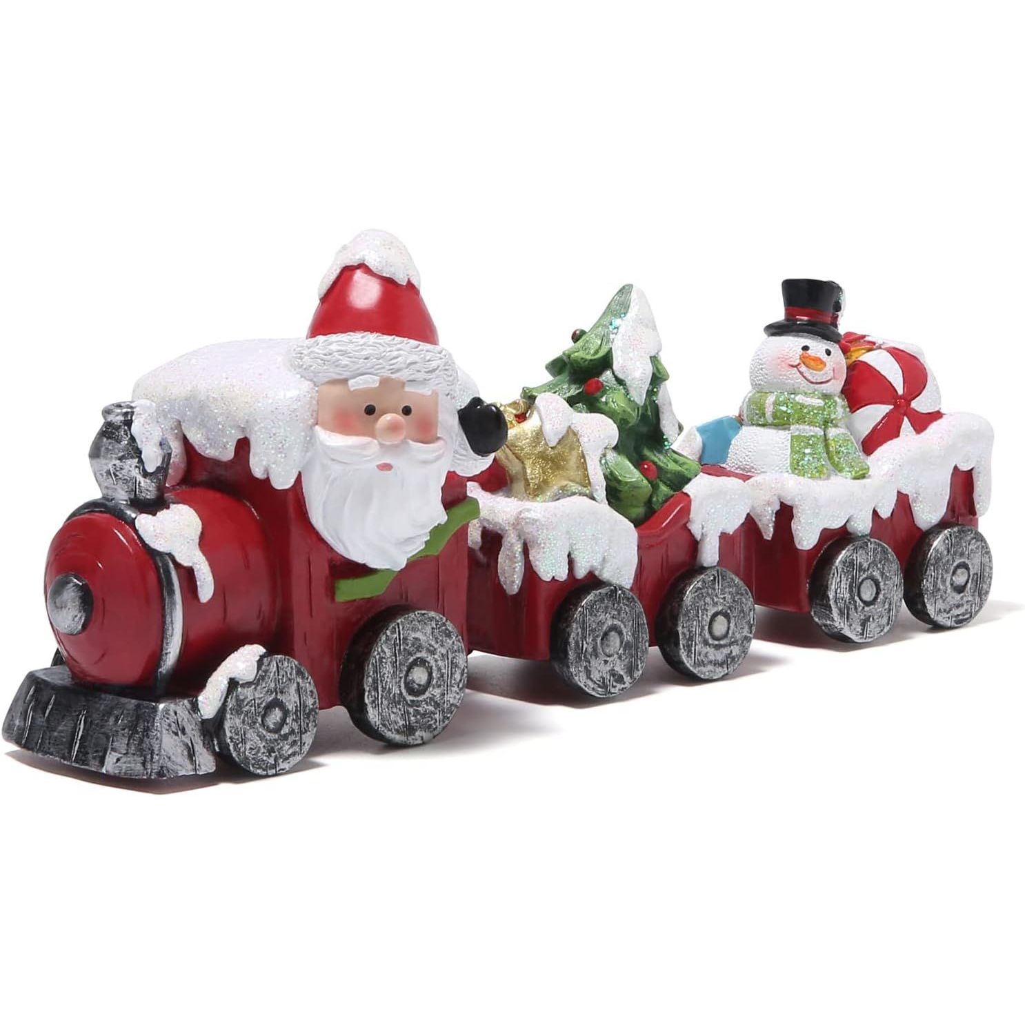 Treno di Natale Babbo Natale Colore