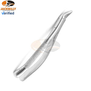 Pinzas de Extracción Dental Universales 150, Pinzas para Incisivos Superiores, Caninos, Bicáninos y Raíces, Acero Inoxidable, Instrumentos Médicos Quirúrgicos - Product Image 6