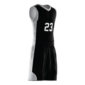Tenue de basketball personnalisée à prix raisonnable, vêtements de sport, service OEM, maillot et short de basketball pour adultes, sublimation. - Product Image 3