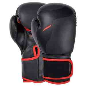 Gants de boxe en cuir respirants pour hommes et femmes, entraînement et sparring de Muay Thai MMA avec support de poignet et design personnalisé - Product Image 1