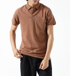 เสื้อโปโลแขนยาวคอปกแบบมีลาย 210gsm สีพื้น ปรับแต่งได้ ชายเสื้อผ่าข้าง สำหรับผู้ชาย - Product Image 3