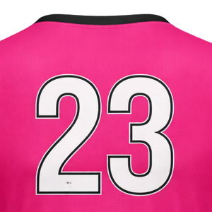 Camiseta de Fútbol Rosa y Negra de Milán, Transpirable, Absorbente de Humedad, para Entrenamiento Atlético, Uniforme Deportivo para Hombre y Mujer - Product Image 6