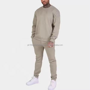   Survêtement décontracté pour homme avec logo personnalisé, coupe ajustée, ensembles de survêtements pour adultes, prix abordable, collection 2026 - Product Image 1