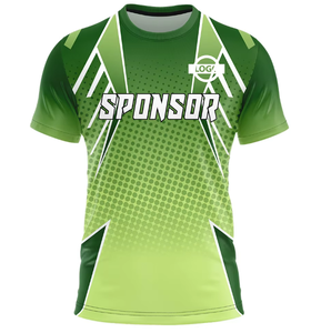2027 OEM ODM Men Sublimation Printed E-Sports Jersey O-Neck Quick Dry Polyester T-Shirt Adult Gamer Team Wear - Product Image 6