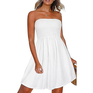 Robe de plage imprimée pour femmes, coupe ample, légère et décontractée, idéale pour les vacances à la plage et les voyages - Product Image 1