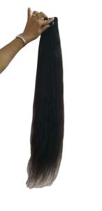 Human Hair Extension Straight Wholesale Price 100% Unprocessed Raw Virgin Hair Straight Single Donor Cuticle Aligned Hair - Product Image 2