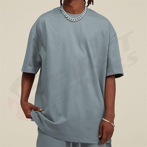 Camisetas Casuales de Verano para Hombre, 100% Algodón, de Alta Calidad, con Logotipo Personalizado Impreso, Tejido de Punto, Manga Corta, 280gsm, al por Mayor - Product Image 5