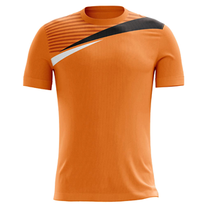 Camiseta de Fútbol Blanca y Negra para Hombre, Cuello Redondo, Manga Corta, Poliéster que Absorbe la Humedad, Ropa Deportiva para Todas las Temporadas, Estampado Sublimado - Product Image 3