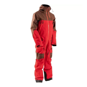 Combinaison de ski imperméable pour homme, à capuche, bicolore, isolée synthétiquement, une pièce, pour adulte, vêtements d'extérieur - Product Image 1