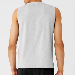 Débardeur de sport pour homme en coton respirant, sans manches, pour l'entraînement, la course, le fitness et les loisirs, coupe athlétique - Product Image 5