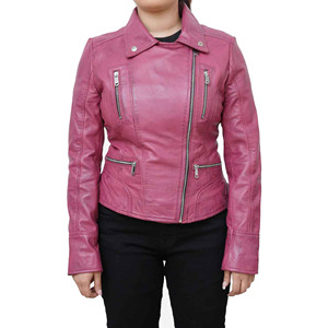 Women's Plus Size Autumn Coat New Top Motorcycle <b>Genuine</b> Leather Jacket with Zipper Wholesale Black Ladies Racing Jacket - Product Image 1