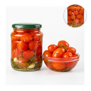 Hot Sale Vietnam Factory Sweet Premium Quality Factory Price Whole <b>Pickled</b> Tomato Packed in Mason <b>Jar</b> - Product Image 1