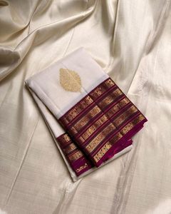 Sari traditionnel en soie de Banarasi avec broderie Zari dorée, chemisier non cousu, multicolore, pour occasions spéciales et fêtes 72172 - Product Image 4