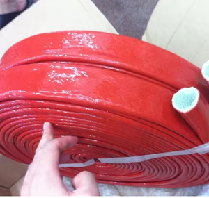 Funda de silicona trenzada de fibra de vidrio resistente al fuego - Product Image 6