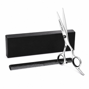 Premium Pet Grooming <b>Scissors</b> Set – Made from High-Quality Stainless Steel, Professional <b>Dog</b> & Cat Hair Cutting Kit with Case - Product Image 1
