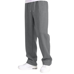 Pantalon décontracté pour homme en polyester/coton tricoté, léger et infroissable, avec cordon de serrage, idéal pour l'hiver – Forte demande, vente en gros - Product Image 2
