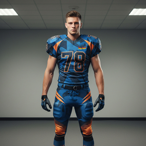 Ensemble de maillots de football américain grande taille 2026 les plus vendus, unisexe, personnalisable avec nom et numéro, tenue de sport, uniformes de football, short - Product Image 1