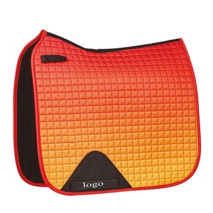Custom Gradient Horse Saddle Pad <b>Quilted</b> Breathable OEM Equestrian Riding Saddle Pad Wholesale Advantage Impex - Product Image 1