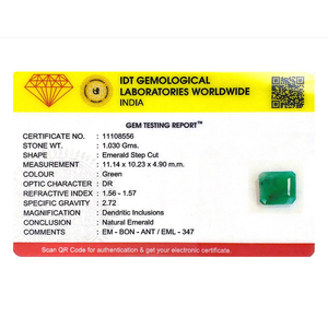 Emerald Cut 5.15 Carat Loose Gemstone for Fine Jewelry-Tanzanite Pink Sapphire Alexandrite Spinel Paraiba Color - Product Image 4