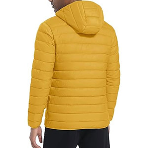 Thick Unisex Puffer Jacket Hood <b>Quilted</b> Insulated 100% Nylon Casual Sportswear Custom Branding Front Logo Factory Direct - Product Image 1