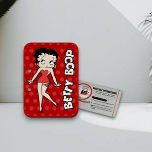 Palette magnétique polyvalente pour extensions de cils Betty Boop rouge vif en acrylique de haute qualité, outils internationaux personnalisés - Product Image 2