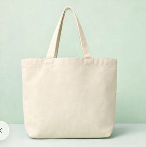 Sac fourre-tout en toile de coton personnalisé grand format, écologique, pour courses, avec poignée longue pour femme - Product Image 3