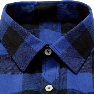 Chemises en flanelle à manches longues, exportateur, fournisseur en gros, fabricant de chemises en flanelle, usine OEM ODM, chemise à carreaux sous marque privée - Product Image 6