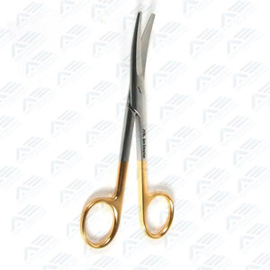 กรรไกรผ่าตัดโค้งสแตนเลสสตีลยี่ห้อ Medic Instruments ผลิตตามสั่งเคลือบสีต่างๆ คุณภาพพรีเมียม - Product Image 4