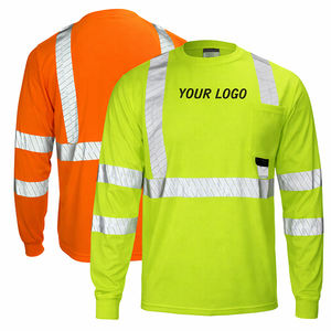 Sudadera reflectante de seguridad para el otoño, ropa de construcción de la mejor calidad, logotipo personalizado, servicio OEM - Product Image 1