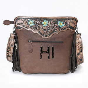Genuine Cowhide Hair-On <b>Leather</b> Crossbody Bag Vintage Bohemian Shoulder Purse Adjustable Detachable Strap for Women - Product Image 5