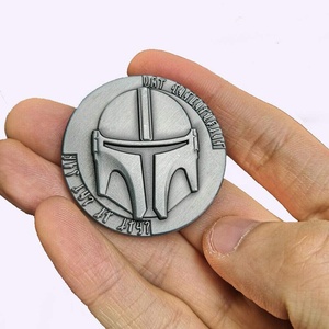 Aiyee koin Mandalorian koleksi asli arti khusus koin tantangan untuk hadiah teman - Product Image 4
