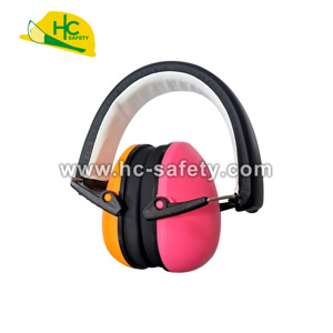 HC706+A4 Orejeras Protectoras Plegables para Niños, Cojín Suave, Material ABS Duradero, Diseño Ligero, Aprobado por CE ANSI - Product Image 4