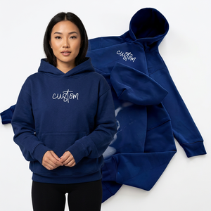 Sudadera con Capucha Personalizada para Hombre, Estilo Casual de Otoño, Talla Grande, Algodón French Terry, Diseño con Logotipo Frontal - Product Image 6