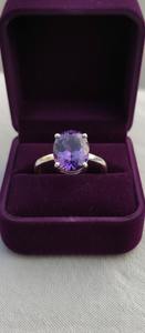 เครื่องประดับเงินแท้ 925 รูปปีกประดับคริสตัลและเพชรเทียม สไตล์มินิมอล สำหรับเด็กและผู้หญิง เหมาะสำหรับงานแต่งงานและงานเลี้ยง  ประดับด้วยพลอยประจำเดือนกุมภาพันธ์ - Product Image 4