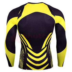 Latest <b>Design</b> Men <b>Compression</b> T-<b>Shirt</b> Fully <b>Customized</b> Light Weight Anti Wrinkle Breathable Spandex/Nylon Anti-UV Quick Dry 2026 - Product Image 4