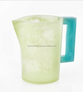 Mug géométrique en résine fait main, motif de Noël moderne, abstrait, pour la maison, l'hôtel, les cadeaux, vente en gros - Product Image 5