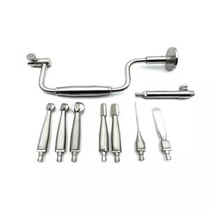 Instrumento Quirúrgico Manual Hudson Brace con 3 Fresas y 3 Perforadores para Neurocirugía, Certificado CE por Blush Surgical - Product Image 6
